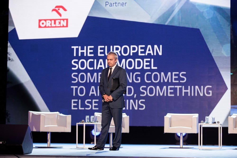 Prezes PKN Orlen podczas EFNI w Sopocie
