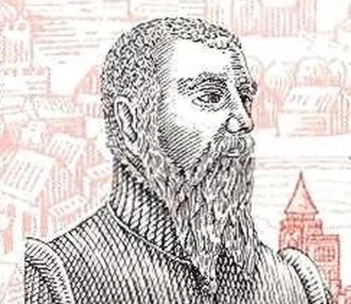 Prospero Provana na jednym z okolicznościowych znaczków Poczty Polskiej.