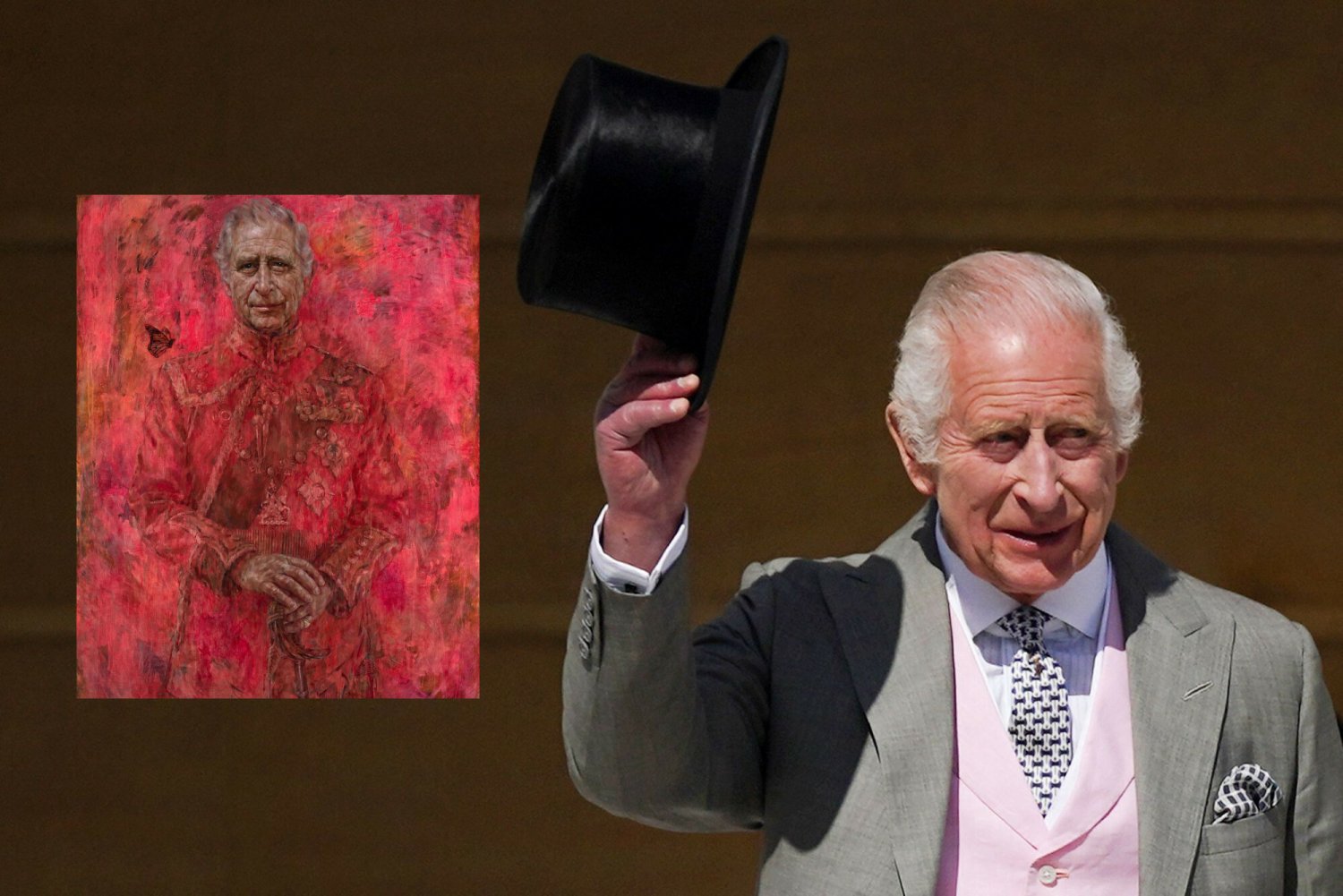 król Karol III portret król Karol III portret