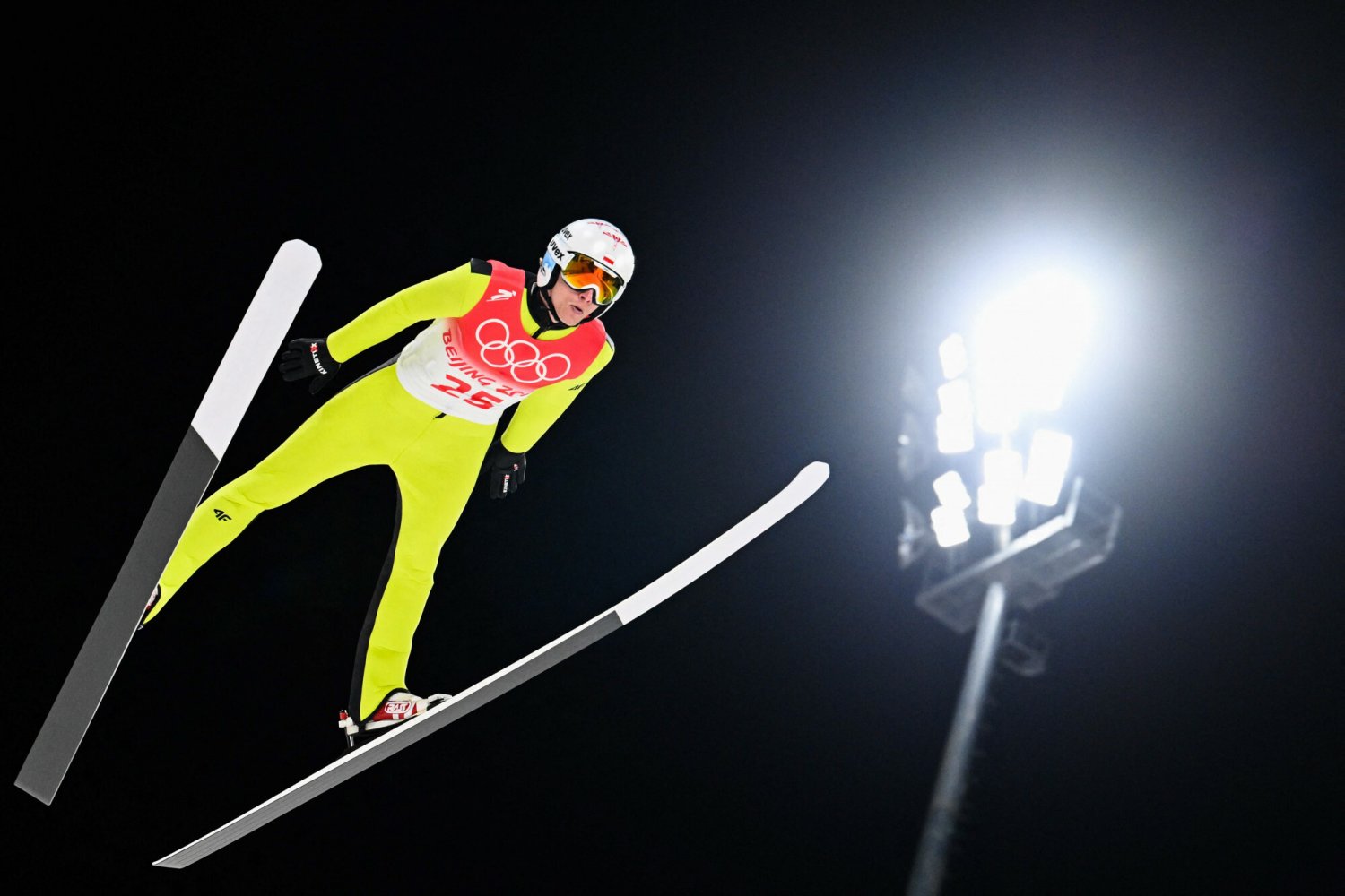 Dawid Kubacki na razie prezentuje się w Pekinie najlepiej z Polaków