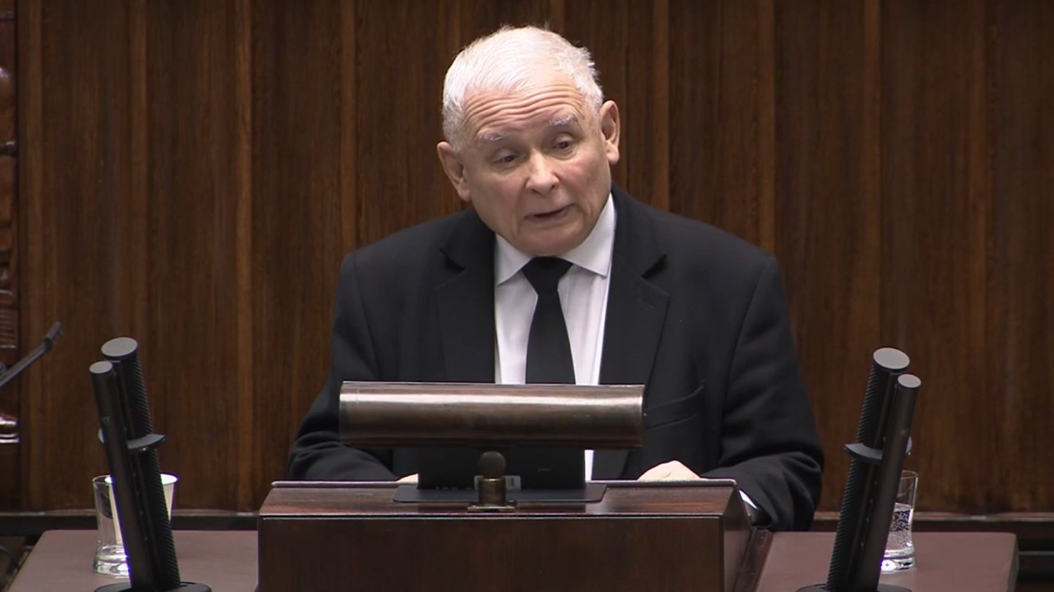 Magyar od Kaczyńskiego gratulacji nie przeczyta. Prezes powielił też fake newsa Jarosław Kaczyński – lider Prawa i Sprawiedliwości