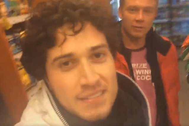 Film z zajścia był szeroko komentowany przez internautów.