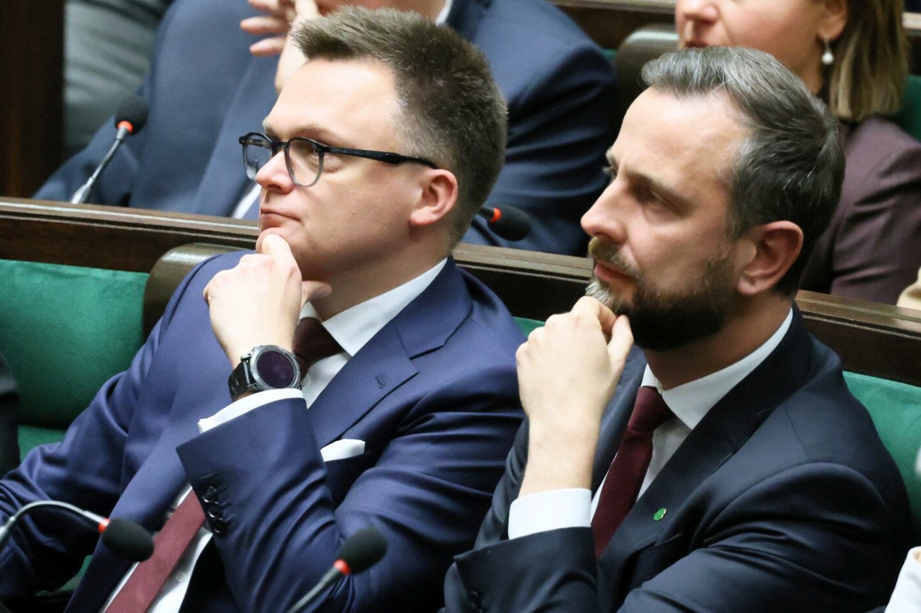 Szymon Hołownia i Władysław Kosiniak-Kamysz