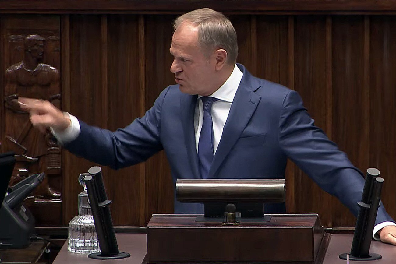 Donald Tusk o powiązaniach PiS z Putinem. Nie miał litości