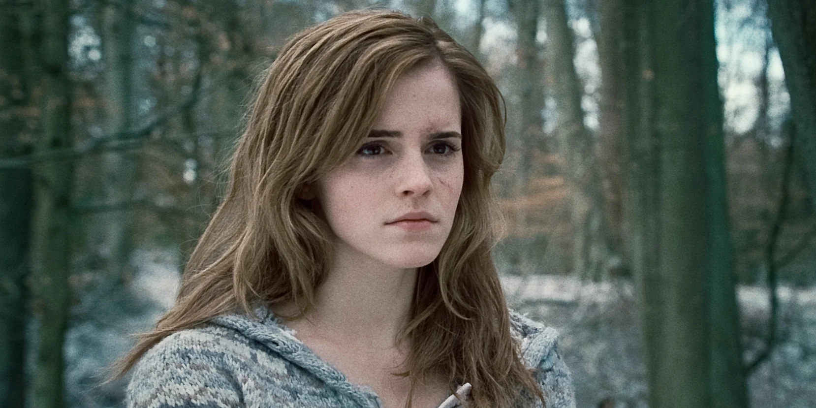 Emma Watson jako Hermiona Granger.