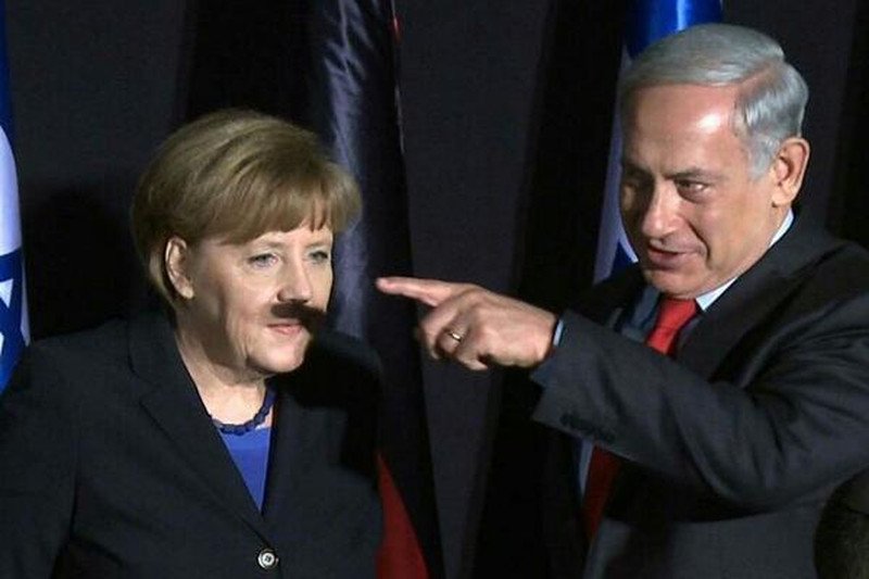 Wpadka Angeli Merkel wywołała na Twitterze medialną burzę.