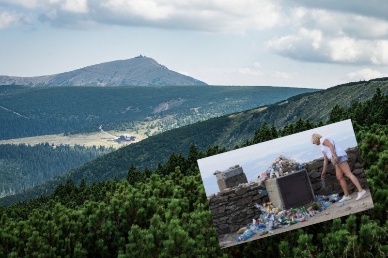 "Jest to pierwsza strefa parku narodowego. Zdjęcie śmieci jest tym bardziej oburzające"