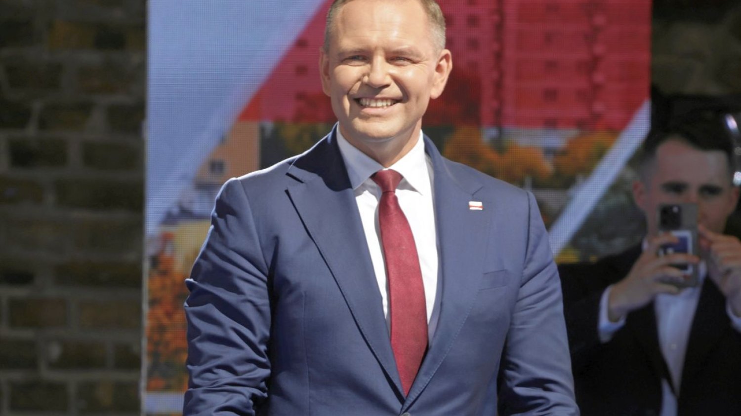 Karol Nawrocki opowiadał politykom PiS o swojej wizji prezydentury, pojawiły się też podziękowania