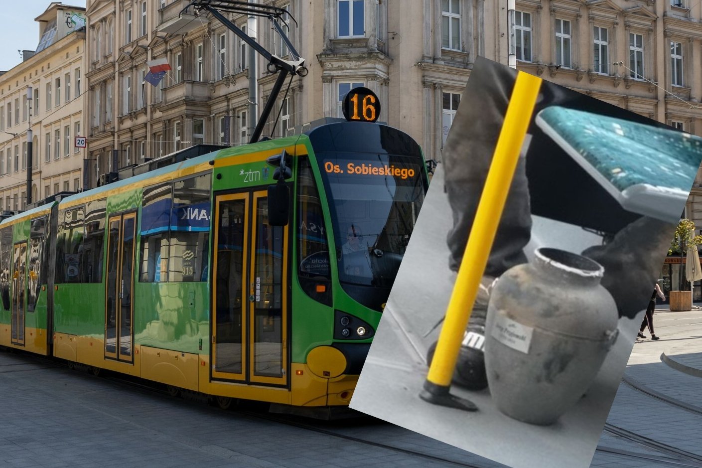 Niebywała sytuacja w Poznaniu. Ukradł i zniszczył urnę z cmentarza.