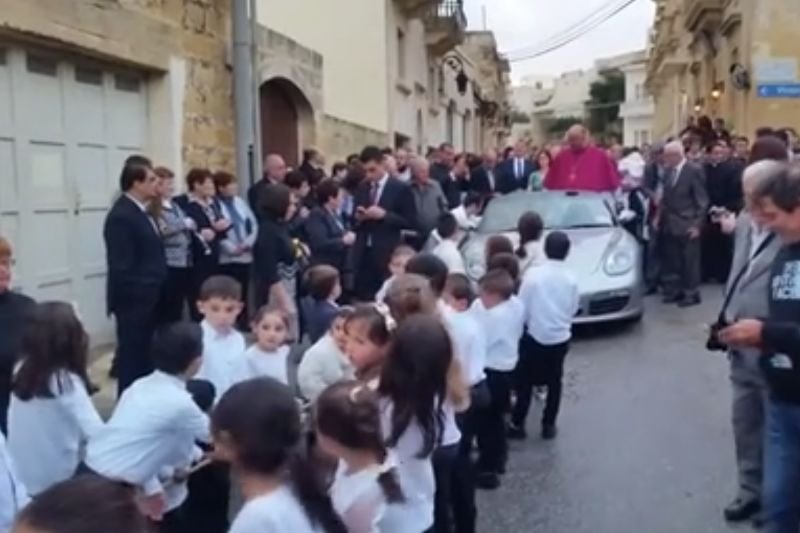 Nagranie wywołało na Malcie skandal.