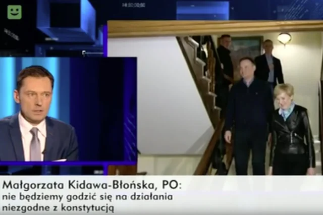Kadr z wczorajszej relacji.