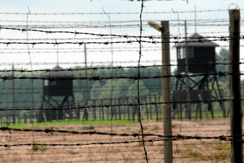 Państwowe Muzeum na Majdanku na terenie byłego niemieckiego obozu koncentracyjnego.