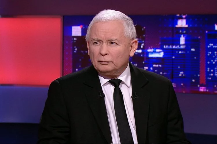 Wicepremier Jarosław Kaczyński, prezes PiS (studio Polsat News).