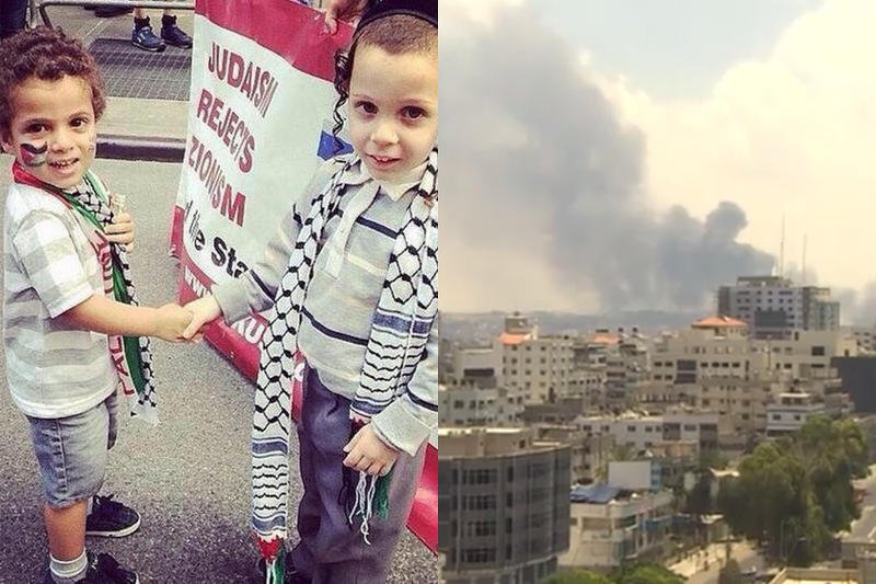 Konflikt Żydów z Arabami budzi ogromne emocje także poza Strefą Gazy. "Goebbels byłby z was dumny".