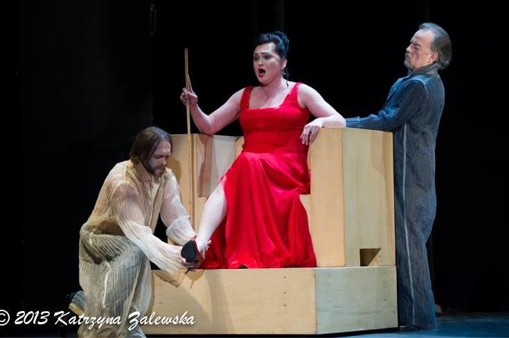 Jacek Laszczkowski (Edyp) Agnieszka Zwierko (Jokasta) Jerzy Mechliński (Kreon)