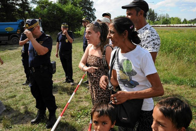 W środę zlikwidowano romskie koczowisko przy ulicy Paprotnej