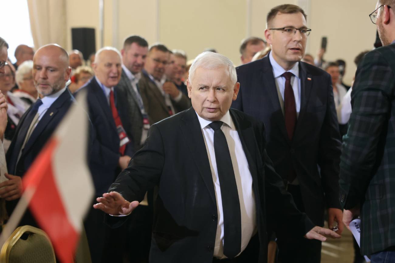 Jarosław Kaczyński w Sochaczewie. Ludzie protestowali