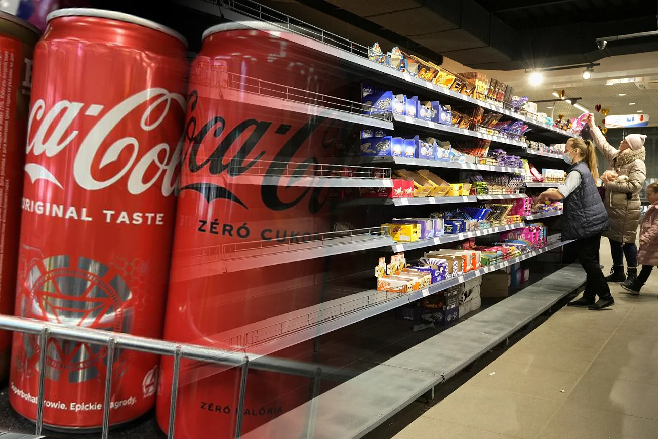 Rosja omija sankcje. Coca-Colę mają m.in. z Polski.