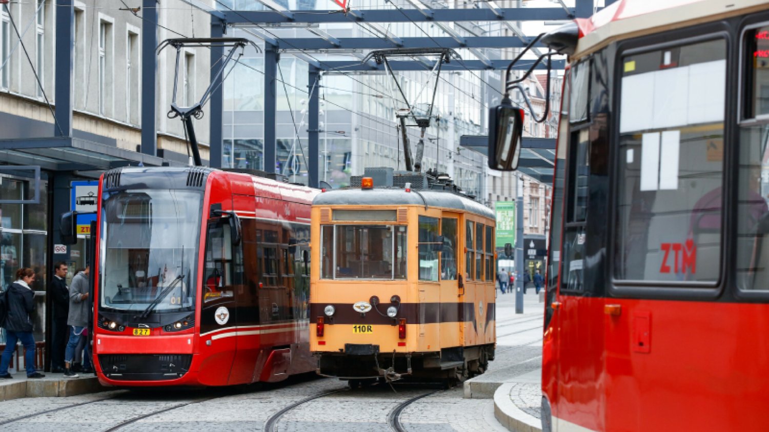 W Katowicach złodziej ukradł tramwaj. Jeździł i zabierał pasażerów