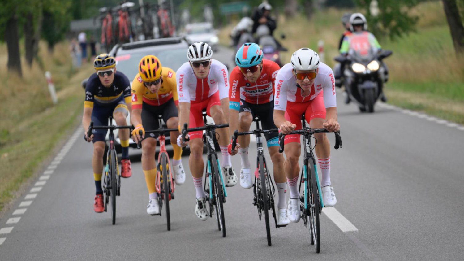 Kolarze reprezentacji Polski bardzo dobrze pokazali się podczas etapu otwierającego 79 Tour de Pologne.