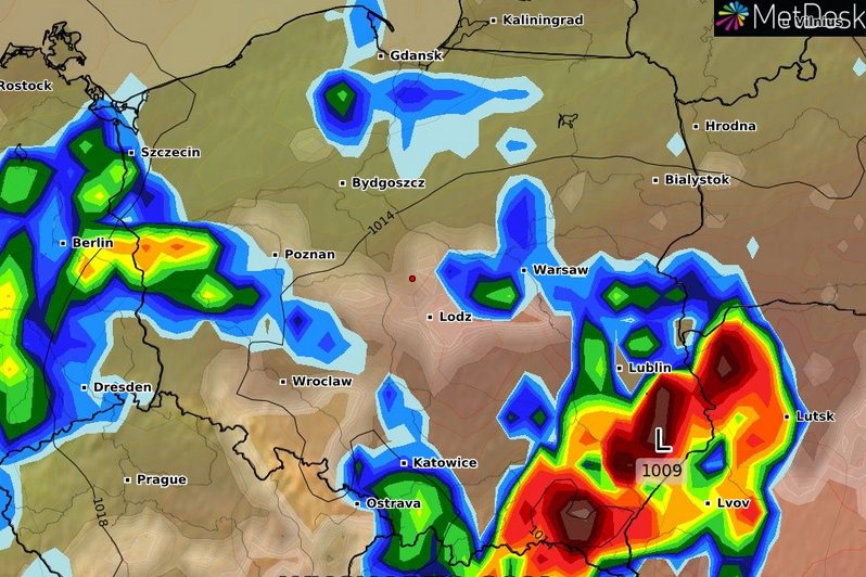 Trąby powietrzne i gradobicia w prognozie pogody. Gdzie się pojawią?