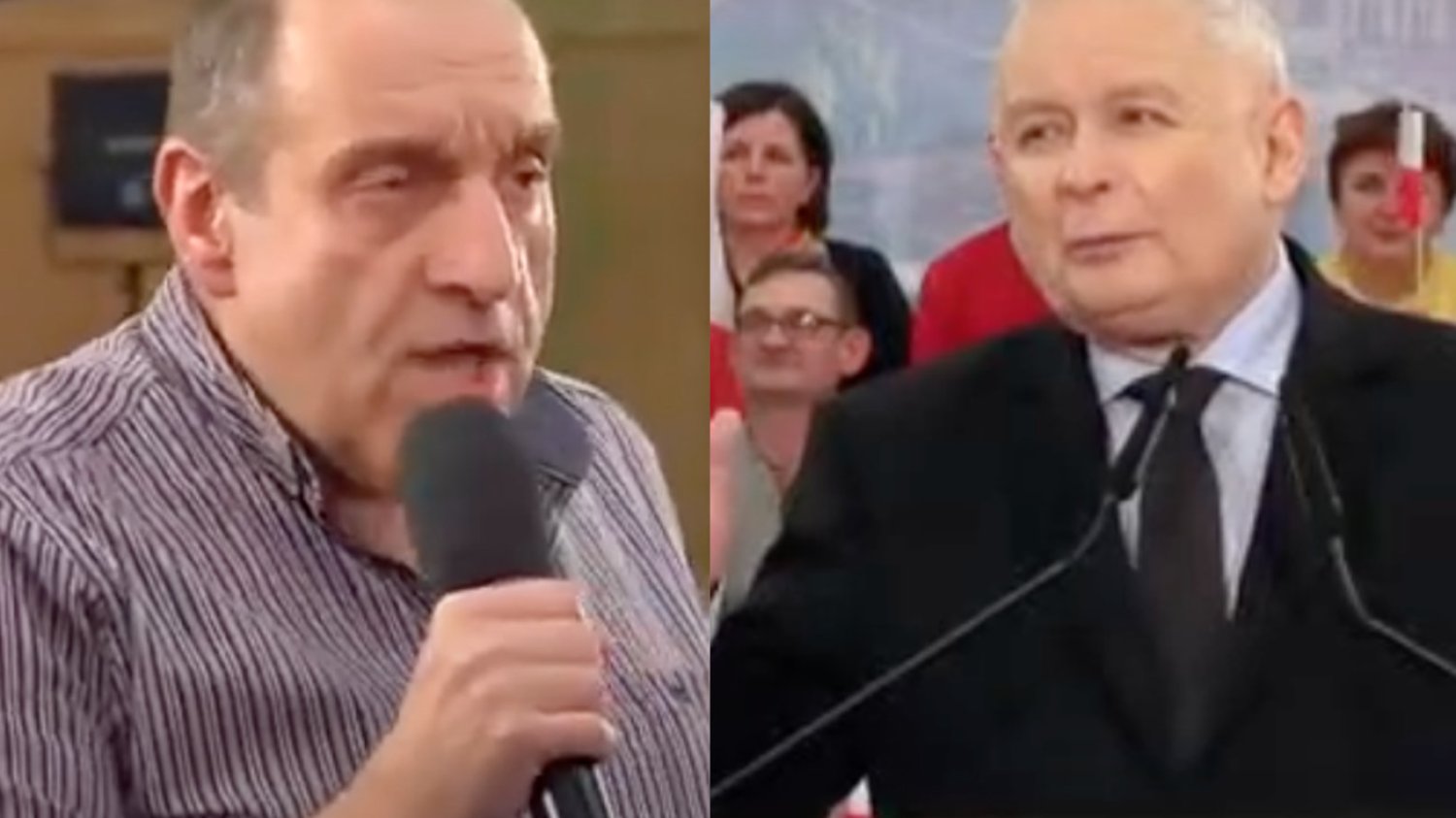 Na wiecu PiS doszło do awantury