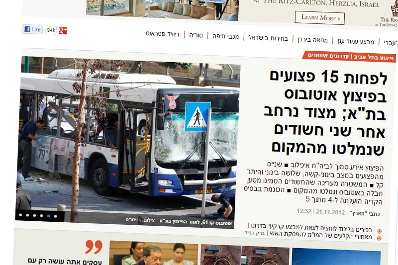 Zamach terrorystyczny na autobus w Tel Awiwie. Odpowiedź Palestyńczyków na operację Izraela w Strefie Gazy?