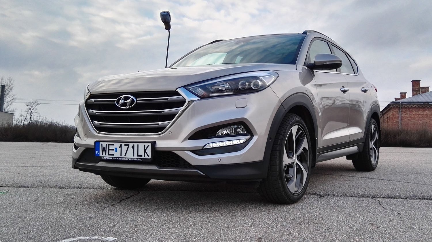 Hyundai Tucson w najbogatszej wersji.