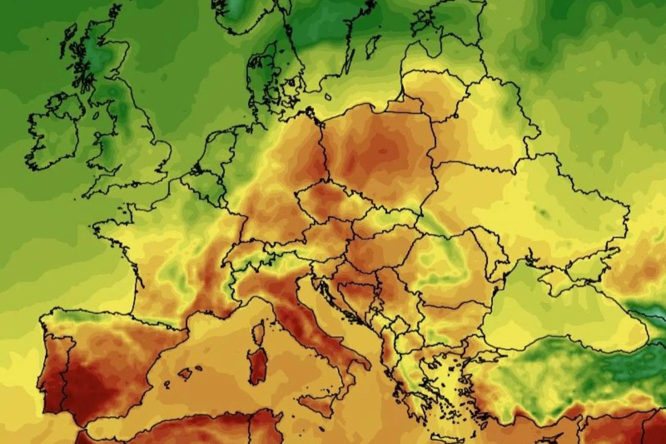 Około godziny 13:00 w Legnicy padł rekord ciepła.