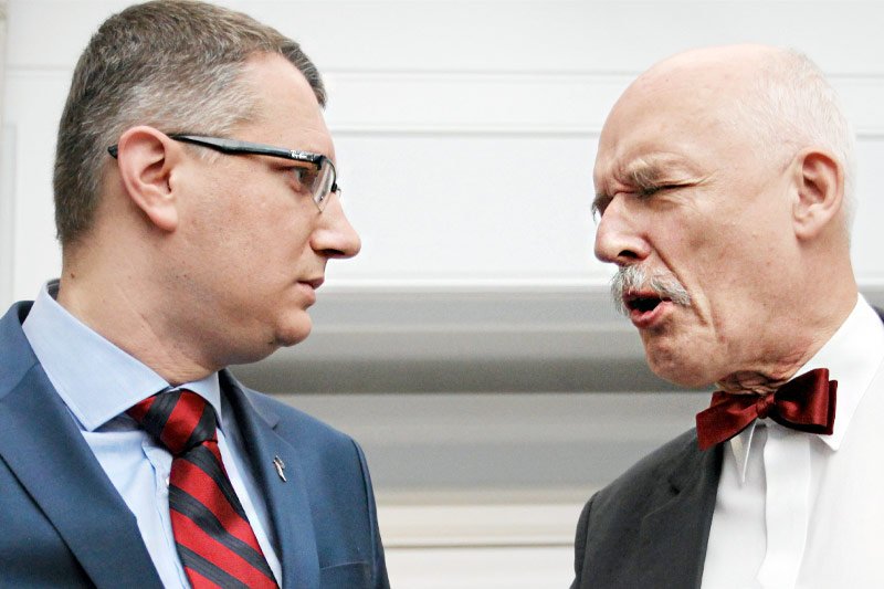 Przemysław Wipler krytykuje decyzje Janusza Korwin-Mikkego o przyjęciu Jarosława Jagiełły do KNP.