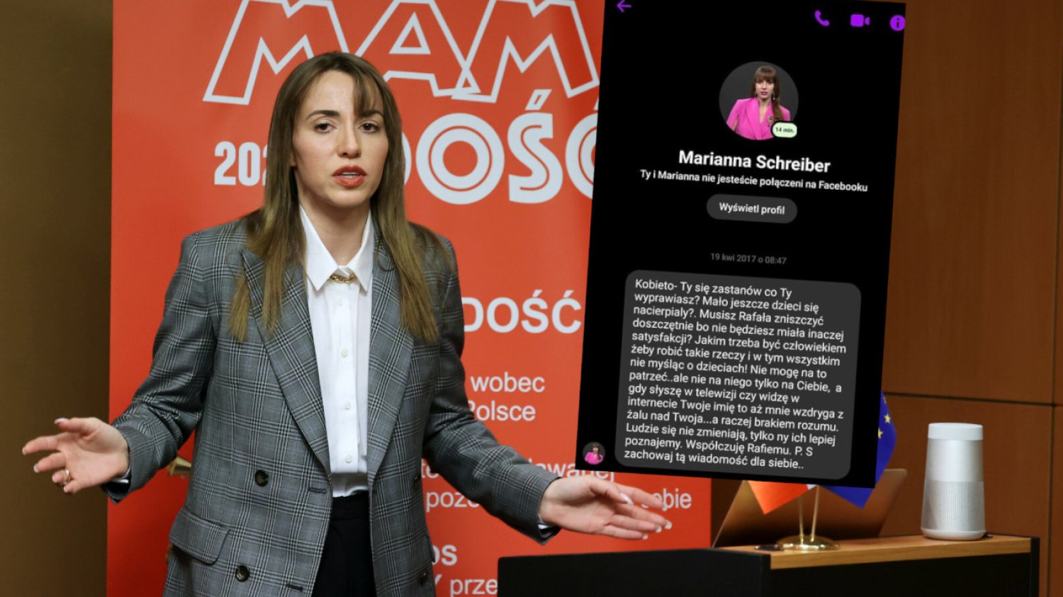 "Mam dość hipokryzji Marianny Schreiber" – napisała Karolina Piasecka, która była maltretowana przez męża, polityka PiS "Mam dość hipokryzji Marianny Schreiber" – napisała Karolina Piasecka, która była maltretowana przez męża, polityka PiS