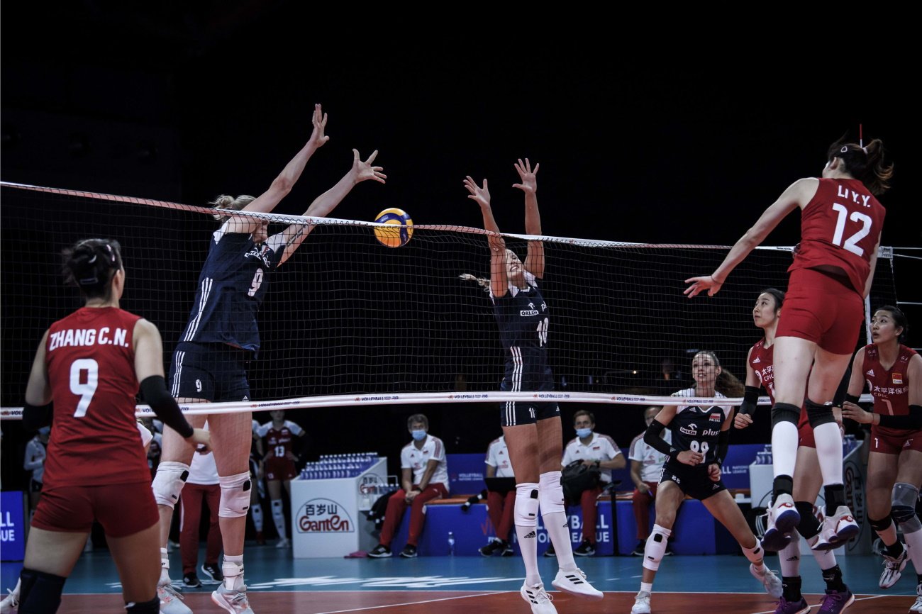 Polskie siatkarki przegrały w sobotę z Chinkami w Lidze Narodów