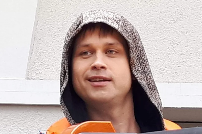 Maciej Zakościelny na planie "Kogla-Mogla"