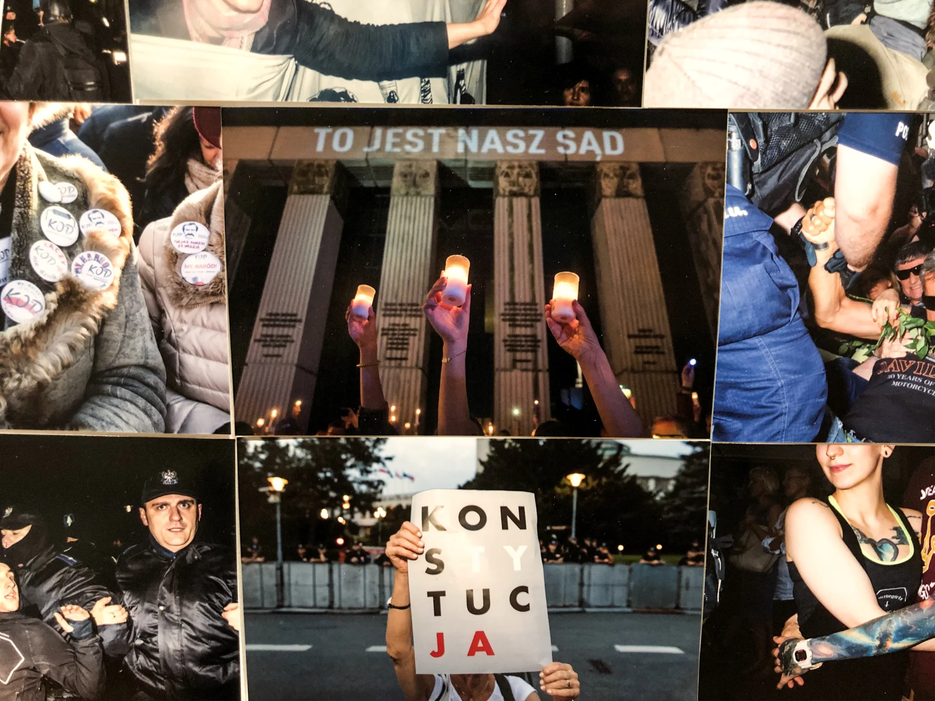 Zdjęcia z protestów to dzieło wielu znanych polskich fotografów