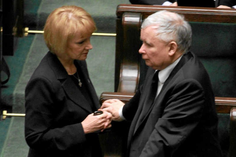 Jolanta Szczypińska, faworyta prezesa Kaczyńskiego, pokłóciła się ze Stanisławem Janecki z "w Sieci" o Izrael i Strefę Gazy.