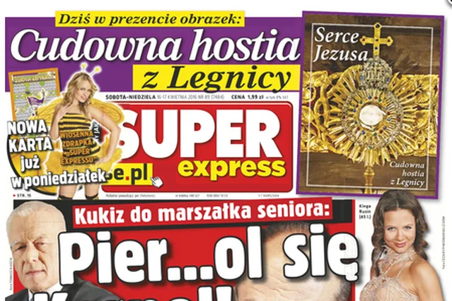Zgrzyt na okładce? Nie według redakcji tabloidu