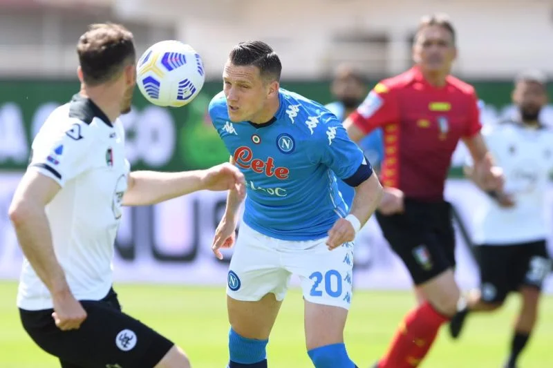 Piotr Zieliński poprowadził w sobotę SSC Napoli do triumfu, zaliczył gola i asystę