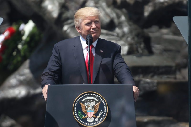 Donald Trump nie zainteresował się rosyjską agresją w Cieśninie Kerczeńskiej.