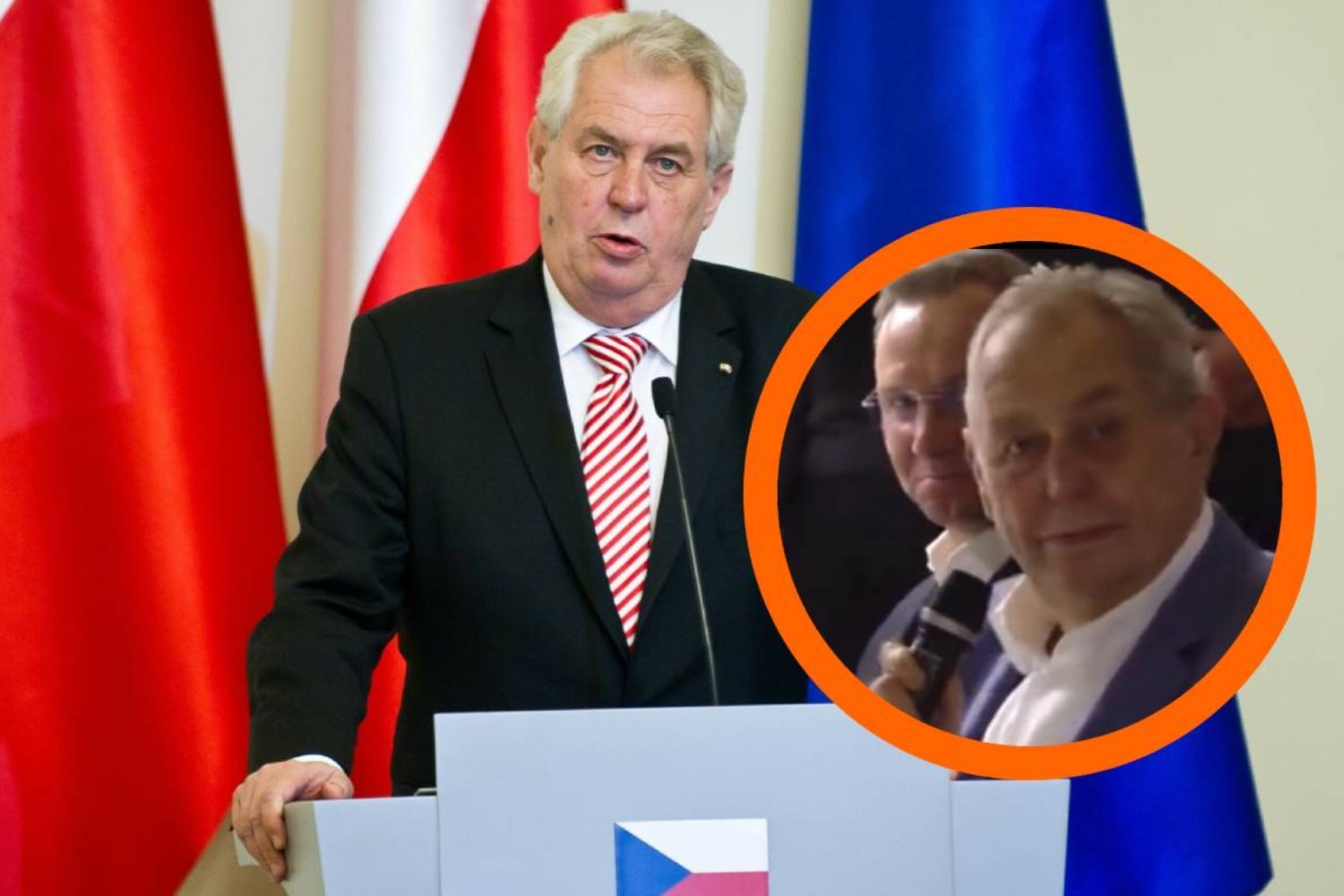 Duda nagle pojechał na urodziny do Czech. Dziwne zachowanie jego urzędników.