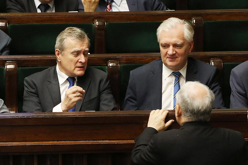 Piotr Gliński i Jarosław Gowin cieszą się, że pracują w jednym rządzie. W przyszłości razem mogą znaleźć się w takim, na który Jarosław Kaczyński nie będzie miał już żadnego wpływu.