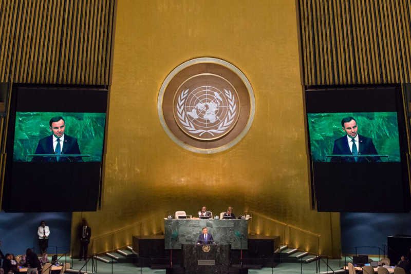 Andrzej Duda przemówi w ONZ, ale nie ma się czym ekscytować.