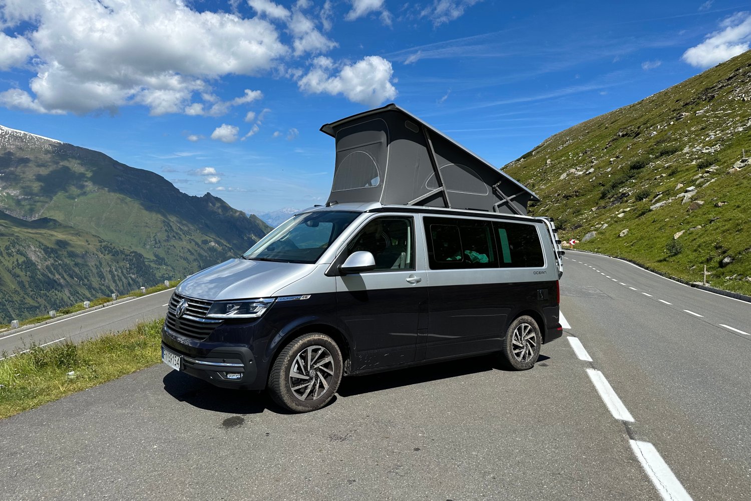 Volkswagen California Ocean prezentuje się świetnie, zwłaszcza w takich okolicznościach przyrody!