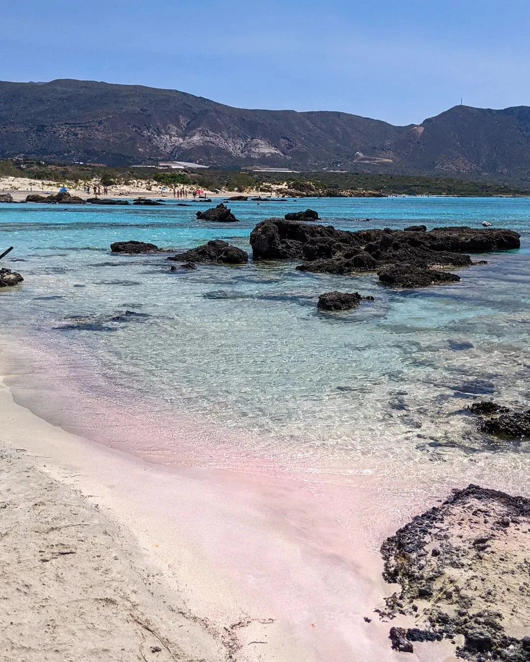 Rajska plaża Elafonissi na Krecie Rajska plaża Elafonissi na Krecie