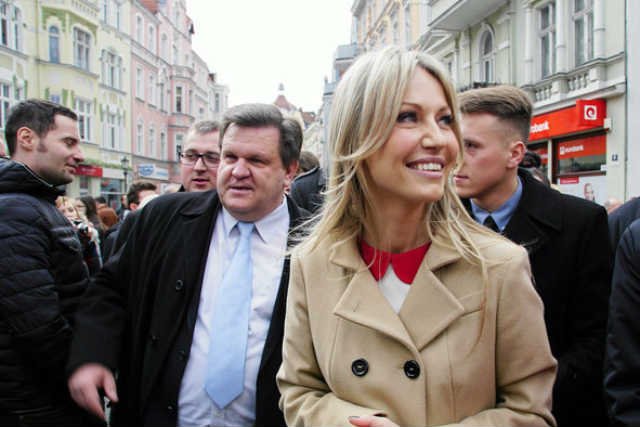 Magdalena Ogórek coraz chętniej  udziela się w mediach.