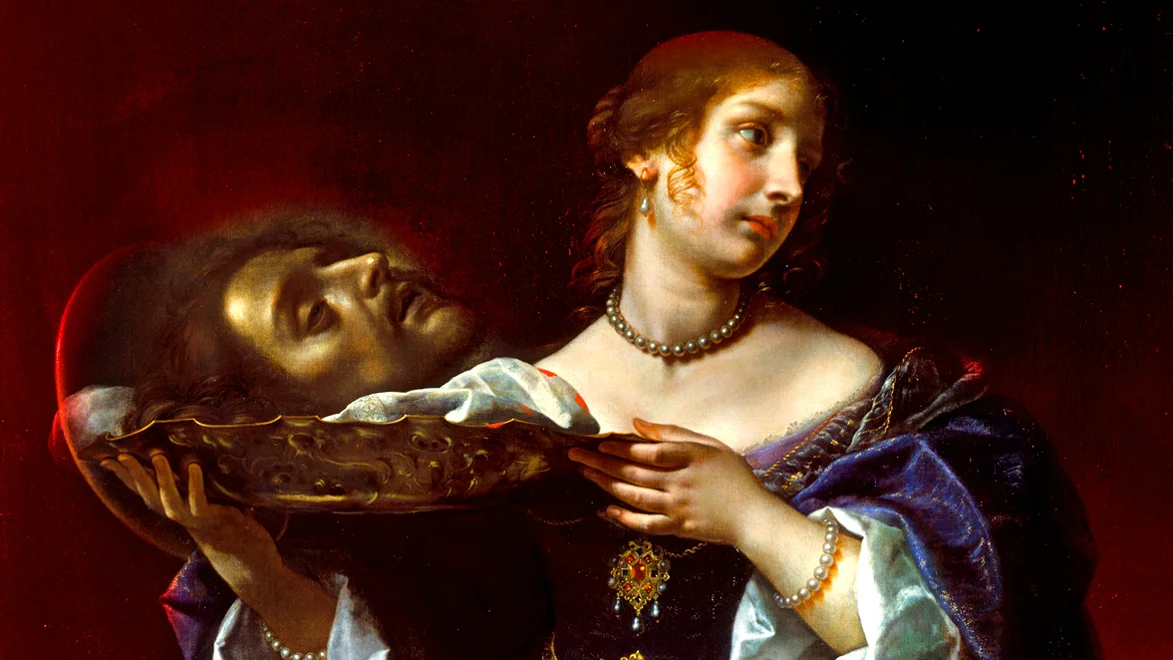 Salome z głową Jana Chrzciciela  – obraz Carla Dolciego (XVII)