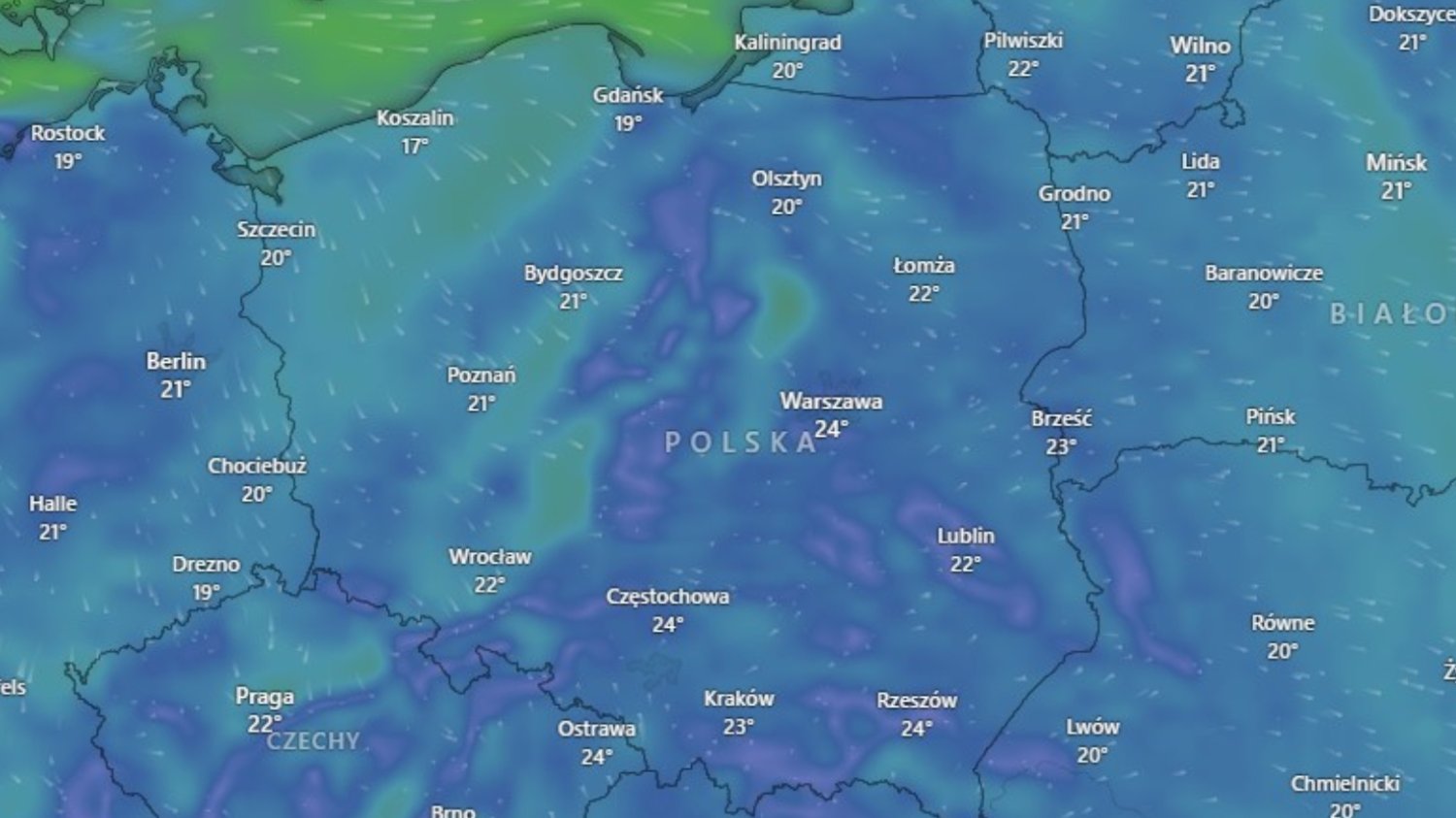 W kolejnych dniach przyjdzie załamanie pogody.