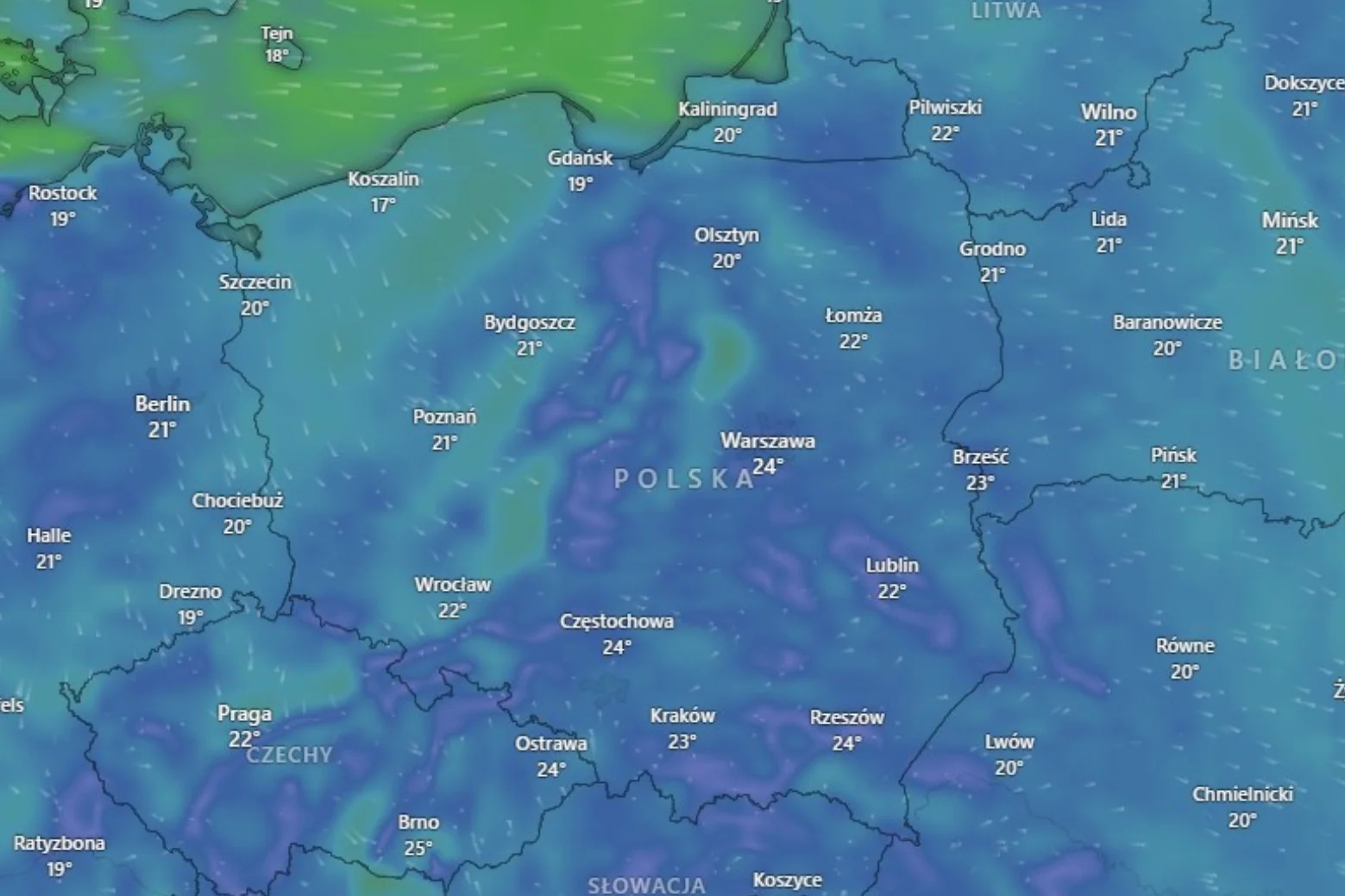W kolejnych dniach przyjdzie załamanie pogody.