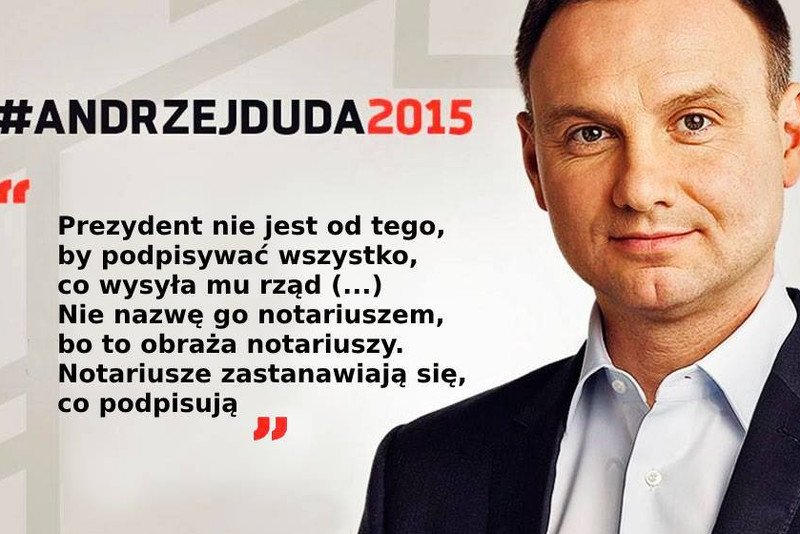 Prezydent Andrzej Duda jeszcze kilka miesięcy temu ostro mówił o głowie państwa, która podpisuje wszystko, co chce rząd