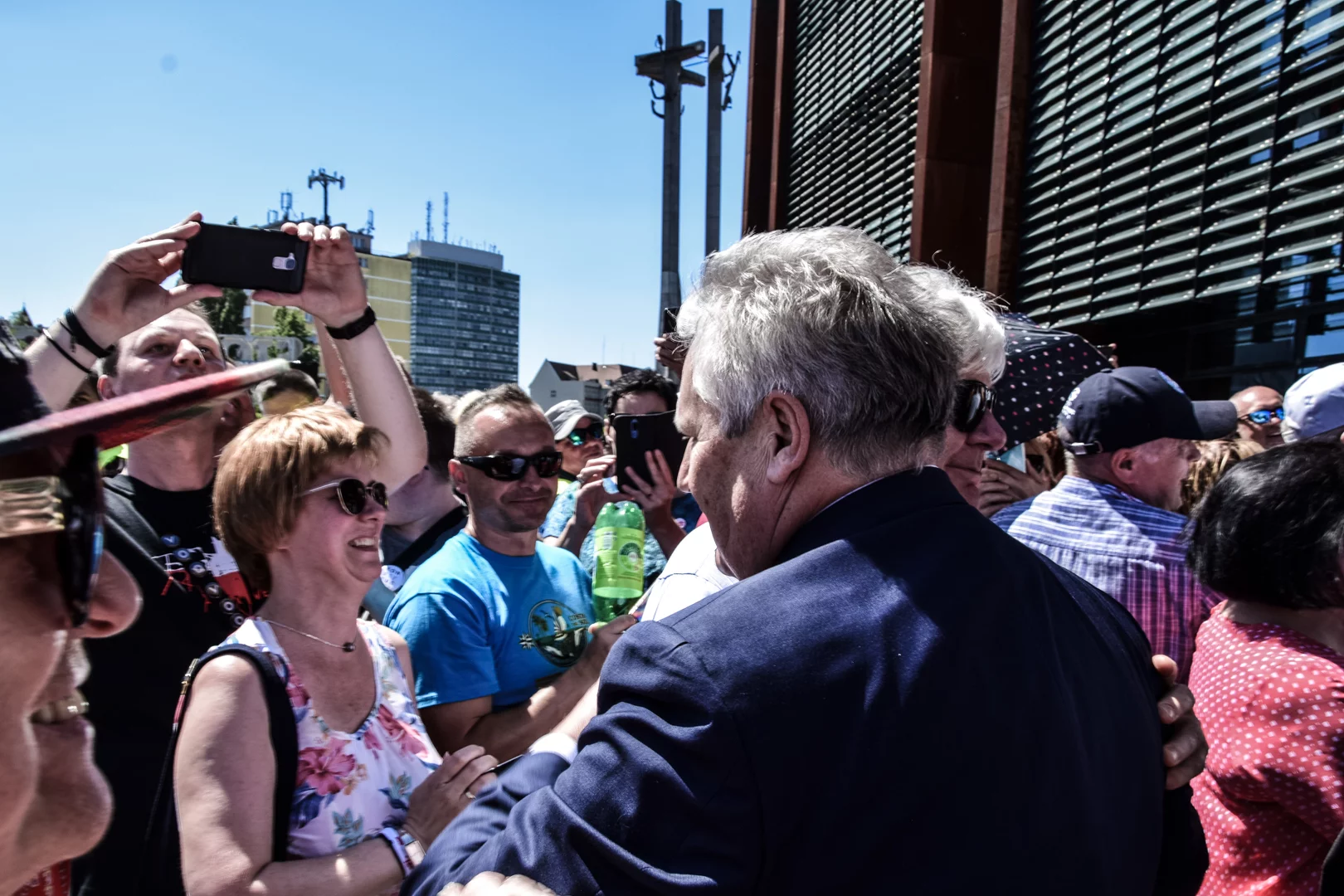 Święto Wolności i Solidarności w Gdańsku było okazją do naprawdę bliskich spotkań z czołowymi politykami.