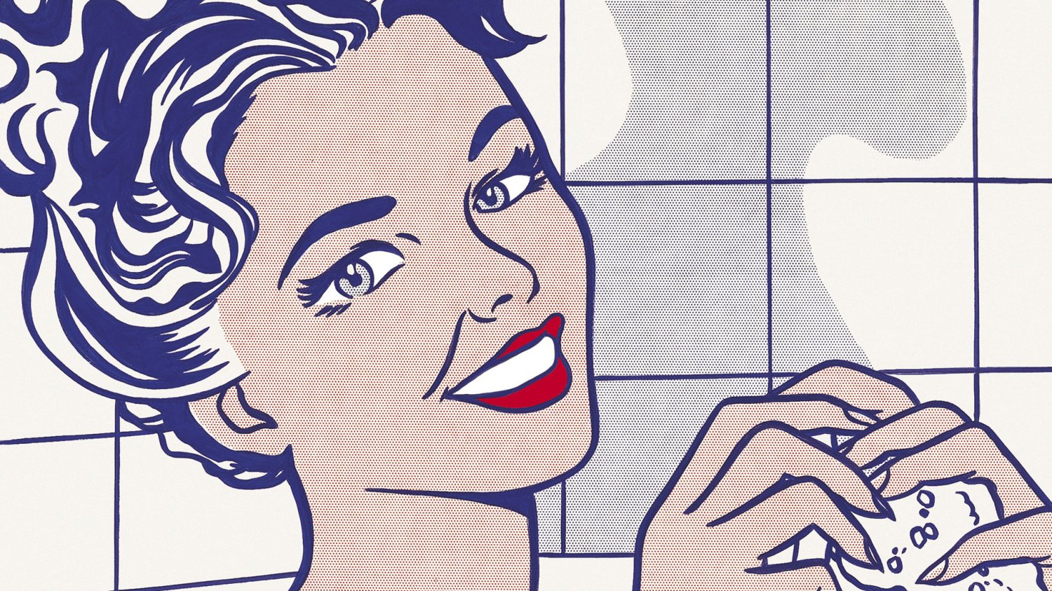 Roy Lichtenstein „Kobieta w kąpieli"